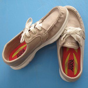 💖 Skechers sneakers Shoes Women's Size 6 Goga Max Slip On Go Step-Riptide Boat